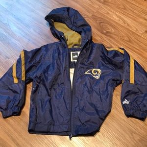 rams windbreaker jacket